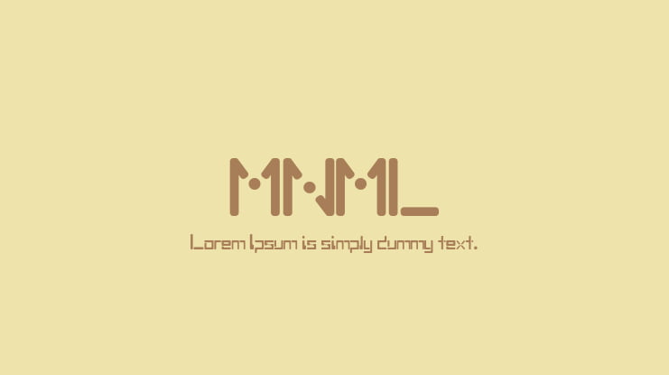 MNML Font