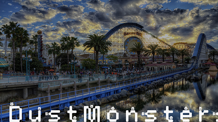 DustMonsters Font