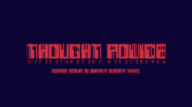 Thought Police Font Family