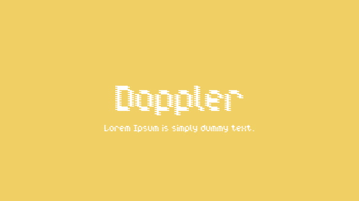 Doppler Font