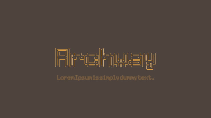 Archway Font
