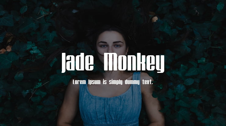 Jade Monkey Font