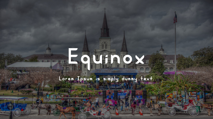 Equinox Font