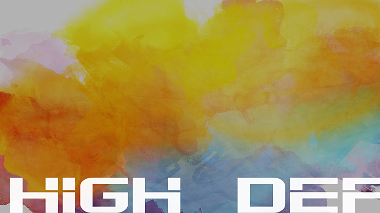 High Def Font