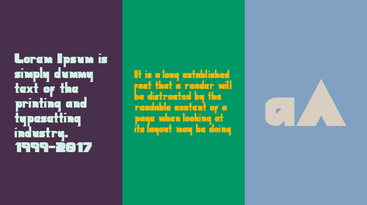 Geometric Black Font