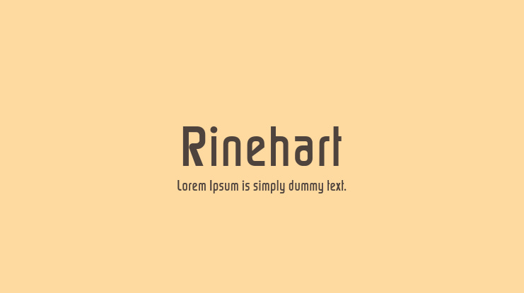 Rinehart Font Family