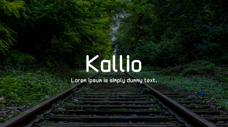 Kallio Font