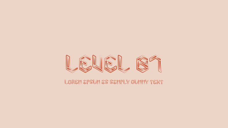 Level 01 Font Family