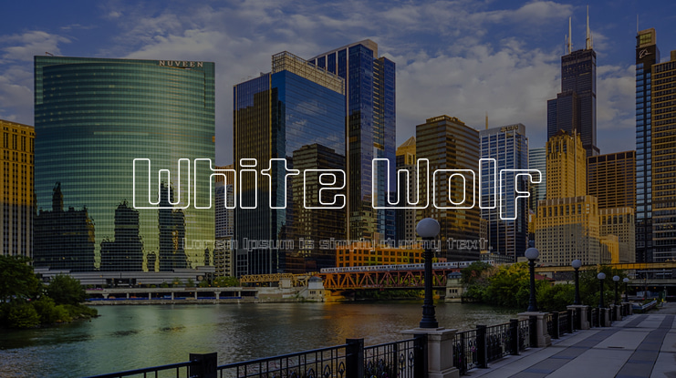 White Wolf Font