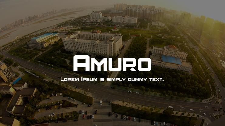 Amuro Font Family