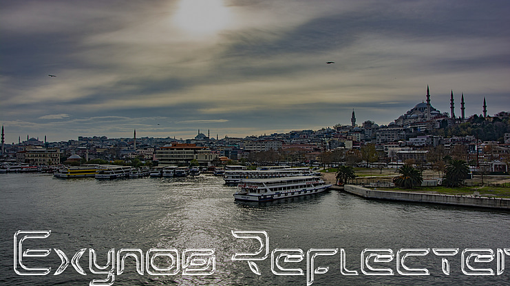 Exynos Reflecter Font Family