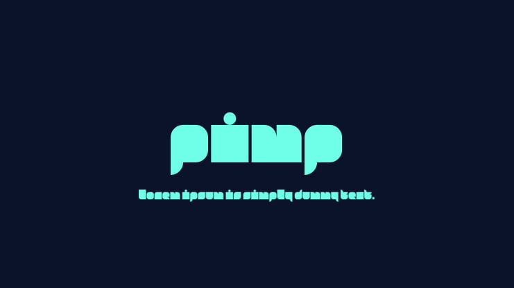 Pimp Font