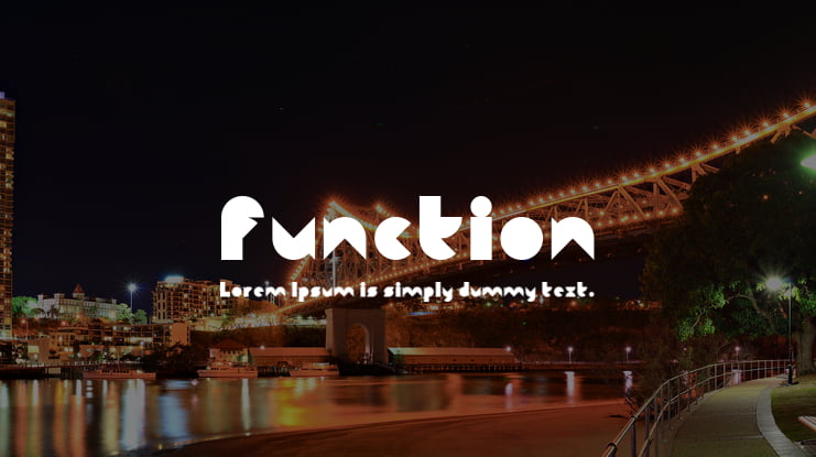 Function Font