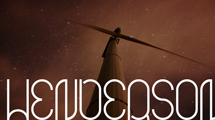 HENDERSON Font Family