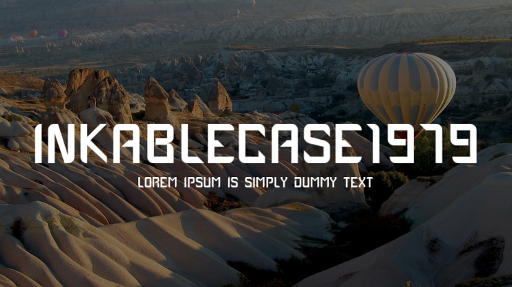 InkableCase1979 Font
