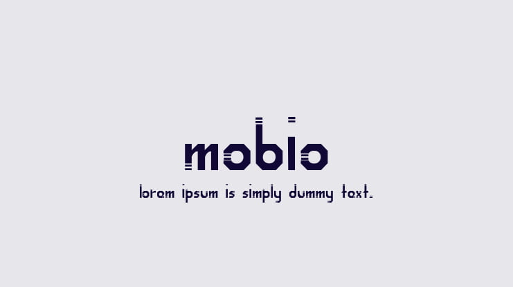 Mobio Font