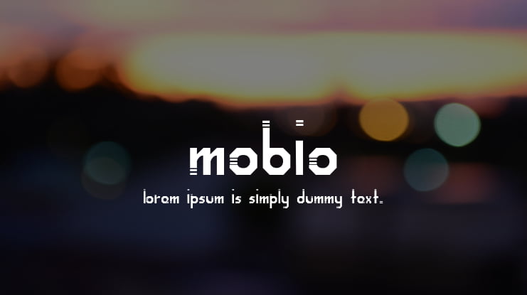Mobio Font