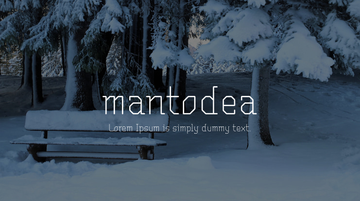 mantodea Font