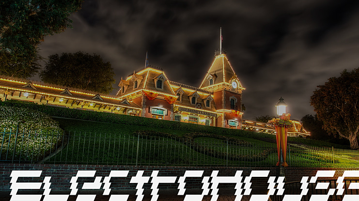 ElectroHouse Font