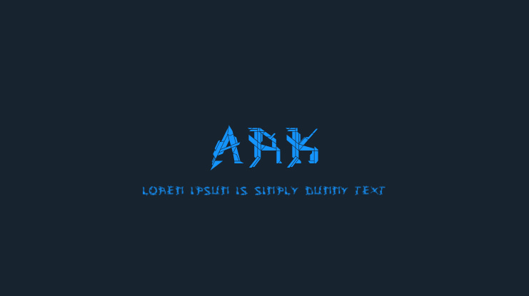 Ark Font