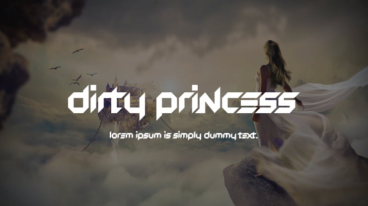 Dirty Princess Font