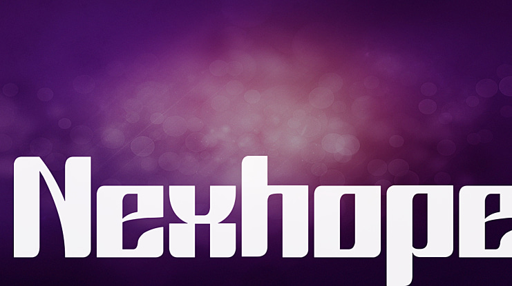 Nexhope Font
