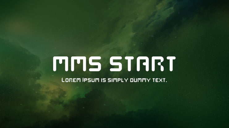 mms start Font