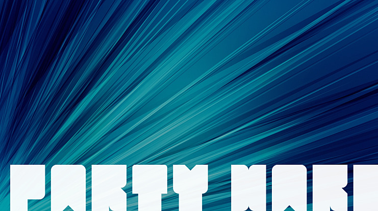 Party Hard Font
