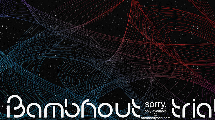 Bambhout_trial Font