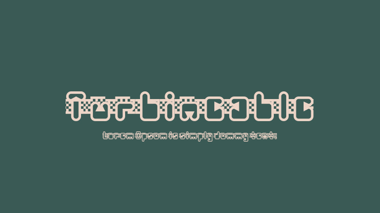 Turbineable Font