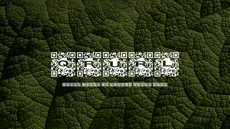 Qrurl Font