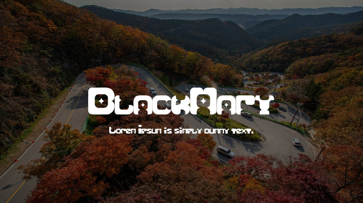 BlackMary Font