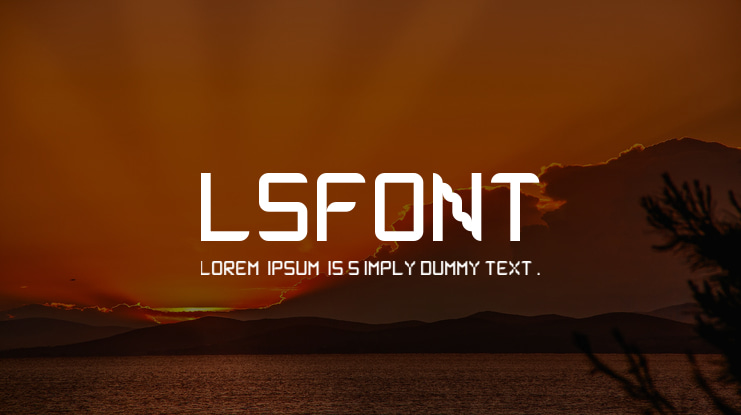 lsfont Font