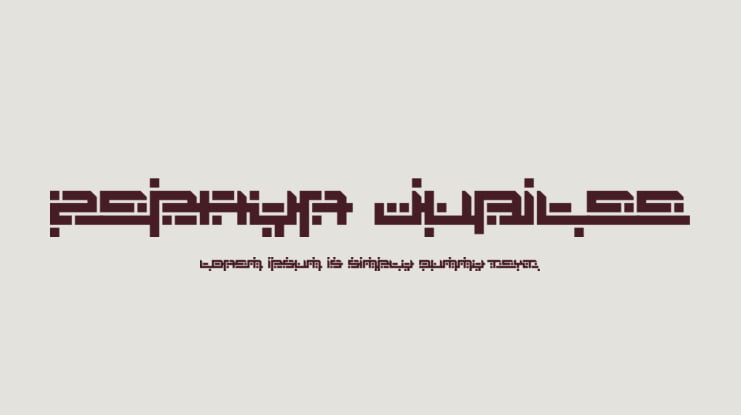 Zephyr Jubilee Font