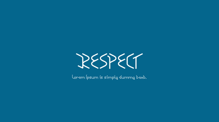 RESPECT Font Family
