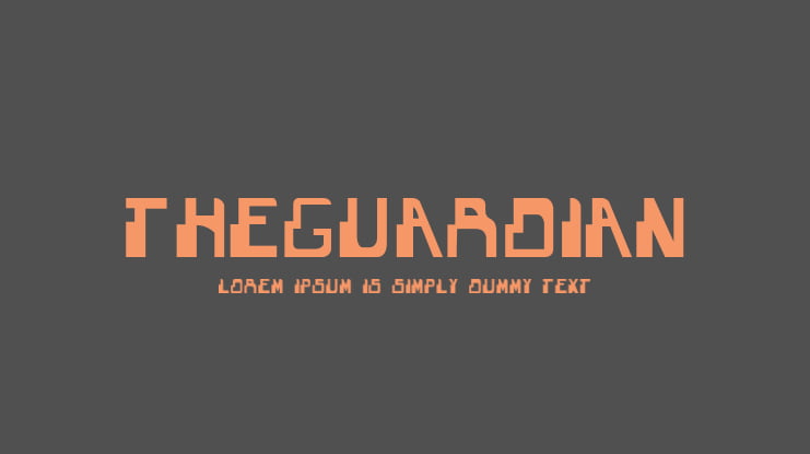 TheGuardian Font