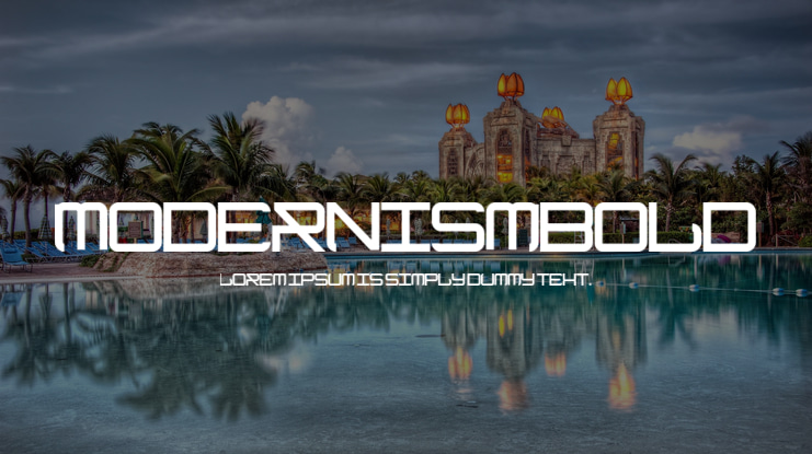 ModernismBold Font Family