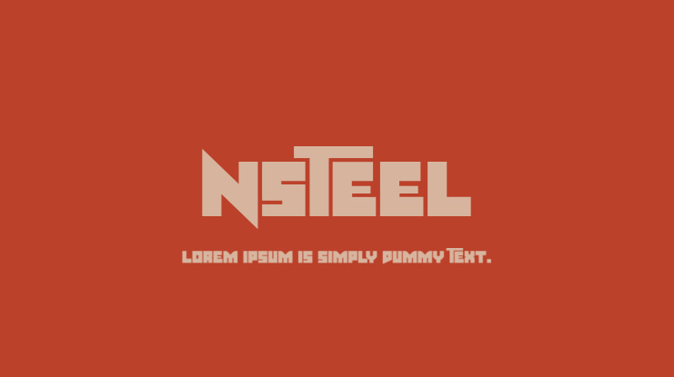 nsteel Font