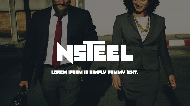 nsteel Font