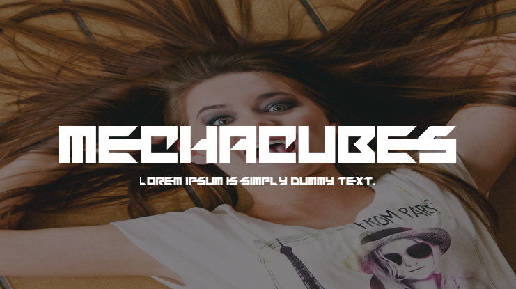 Mechacubes Font Family