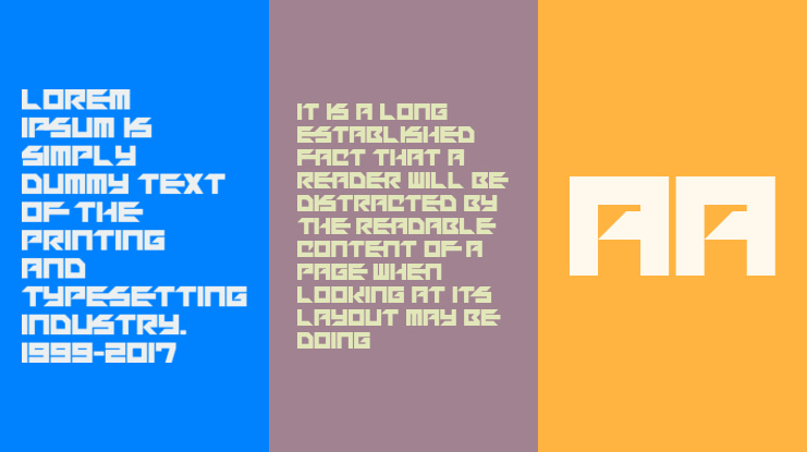 Mechacubes Font Family