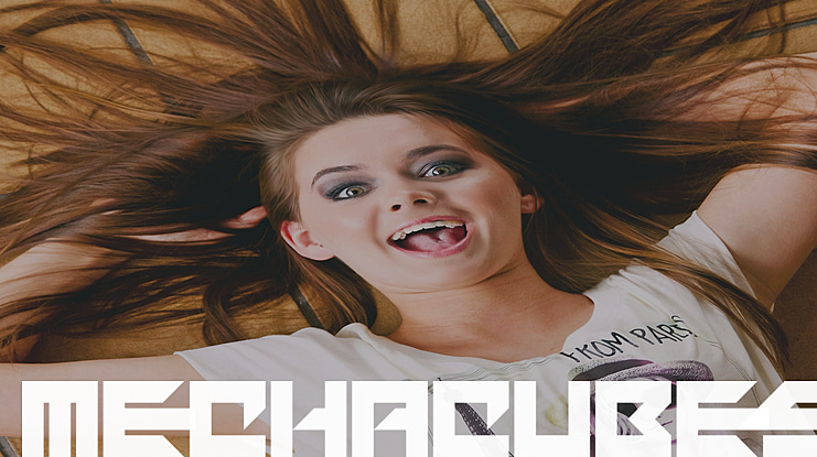 Mechacubes Font Family