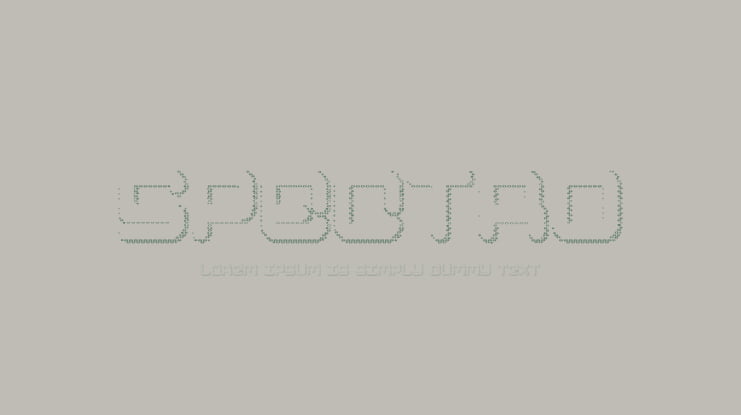 Spectro Font
