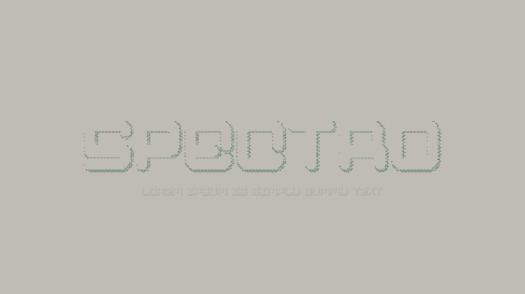 Spectro Font