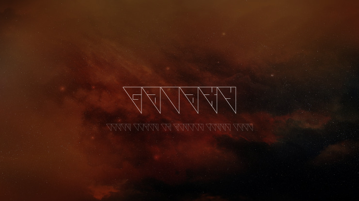 Galaxy Font