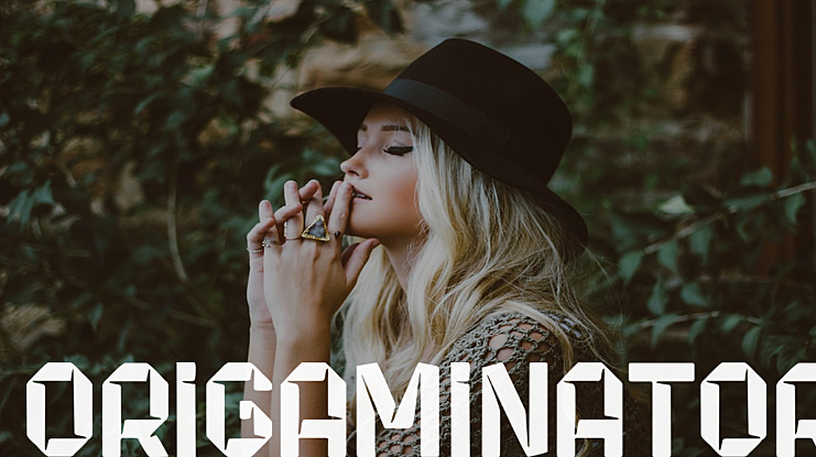Origaminator Font