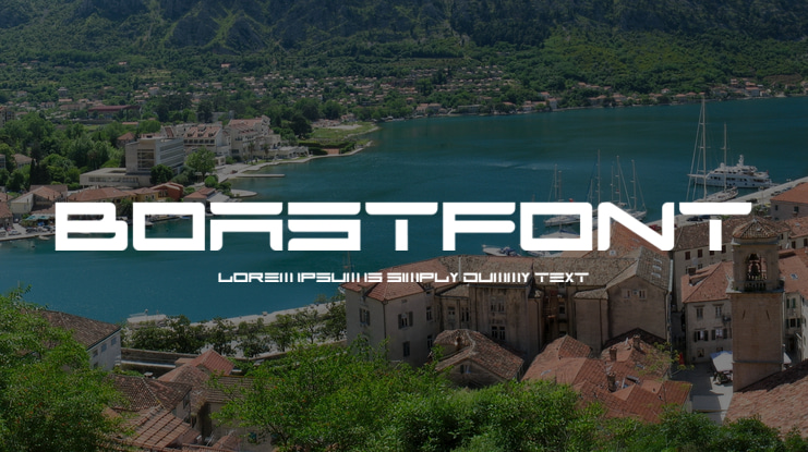 BOASTfont Font