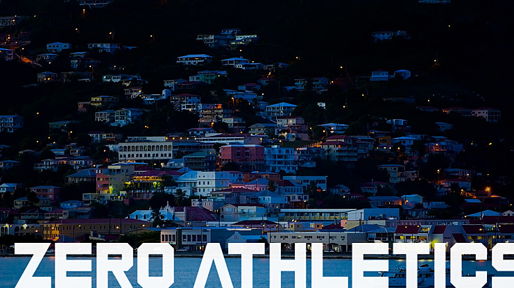 Zero Athletics Font