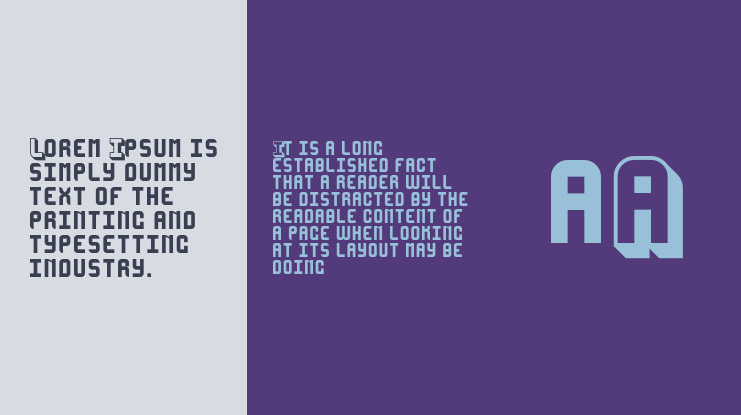 Mega Sans Font