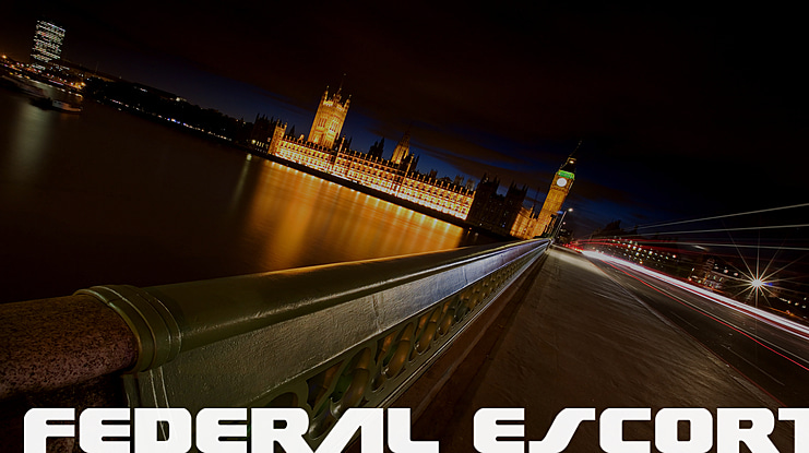 Federal Escort Font Family